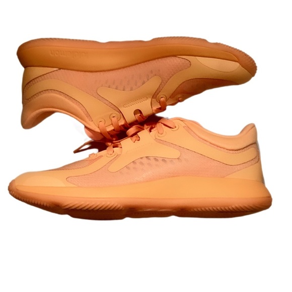NWB Lululemon Strongfeel Womens Training Sneaker Florid Orange / Mango Dream 9 - Picture 5 of 7